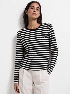Brunette The Label Striped Top